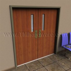 Rockwood 70 Push Plate, Square Corner, Standard Guage .050" Thick - QuickShip