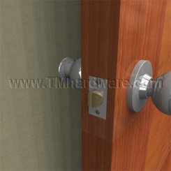Rockwood #400,Solid Cast Door Stop, Wall Mounted, Concealed Mounting