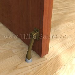 Rockwood 460 Kick Down Door Stop, Solid Cast Aluminum