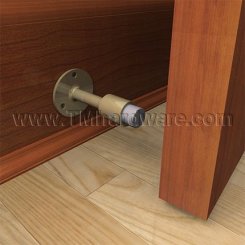 Rockwood Cast Brass Wall Mounted Door Stop