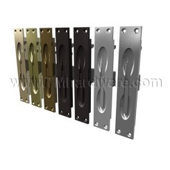 Rockwood 555 Lever Extension Flush Bolt, Standard Face Plate