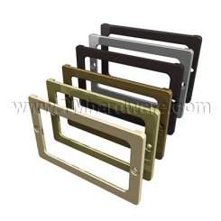 Rockwood #651 Card Holder, Cast Brass, Size 2-1/2" x 4-1/4"