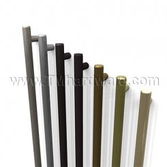 Rockwood LineaMax RM3721 - RM3722 Straight Pull Fully Grooved with Flat Ends, up to 8FT OA