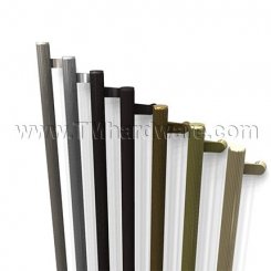 Rockwood LineaMax RM3731 - RM3732 Offset Pull Fully Grooved with Flat Ends, up to 8FT OA