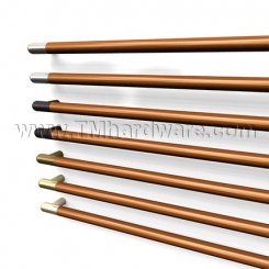 Rockwood ArborMet RM4006 1.00" Dia. Wood Grip Straight Pull with Contrasting Flat Ends, up to 36" CTC