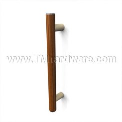 Rockwood ArborTek RM4100 - RM4120 Wooden Straight Pull with Contrasting Posts and Flat Ends, up to 48" OA