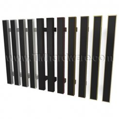 Rockwood AccenTek RM4700W - RM4700B Straight Cast Pull with Accents of Black or White - 10" CTC