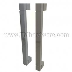 Rockwood AccenTek RM4755 Solid Groove Stainless Steel Straight Pull with 3⁄4" x 1-1⁄4" Grip - up to 4FT CTC
