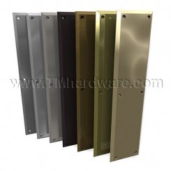 Rockwood Traditional RM5598B Plain Cast Plate, 3-1/2" x 15"
