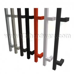 Rockwood GeoMetek RM7925 Offset Square Bridge Pull with a ¾" x ¾" Grip - up to 48" CTC