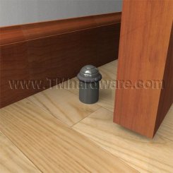 Deltana Round Universal Floor Bumper With Dome Cap, 2-1/8" Tall