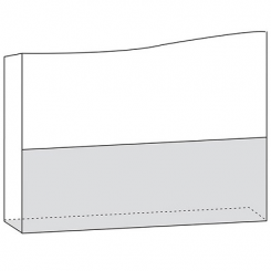 Rockwood Bottom Angled Kick Plate KB1152