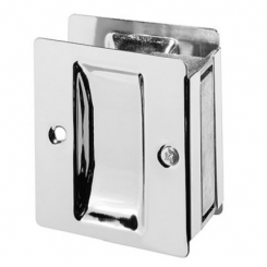 Rockwood Brass Pocket Door Pull 2.5"W x 2.75"H