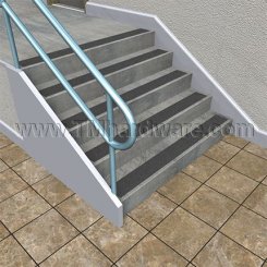 Application Image for Wooster WS100 Ferrogrit (Cast Iron) Stair Tread
