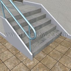 Wooster Supergrit W610 No-Slip Narrow Tread for Wood or Concrete Stairs, 1.375" Depth