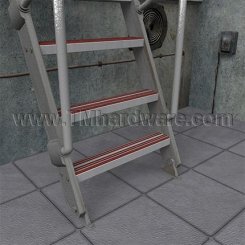 Wooster No-Slip Ladder Treads 841, 861, 891, NAVSEA Approved, 4" - 9" Depth