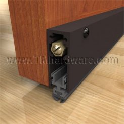 Zero #351, Automatic Door Bottom, Surface Mounted Casing with Neoprene Seal, .75" Drop