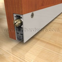 Zero #352, Automatic Door Bottom, Semi-Mortised with Neoprene Seal, .75" Drop