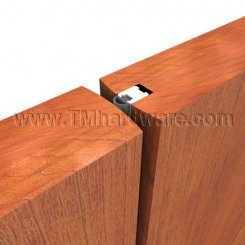 Zero #36 Meeting Stile, Aluminum, with Neoprene Bulb Finger, Mortised