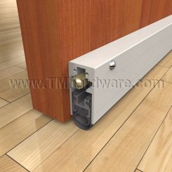 TMH Automatic Door Bottom, Surface Mounted, Heavy Duty, Double Neoprene, .562" Drop