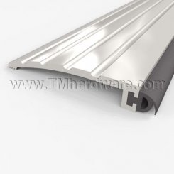 Zero #628 Bumper Threshold, 2.9" (W) Aluminum with Neoprene Seal for Outswing Doors, .5" H
