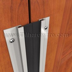 Zero #8192MS Meeting Stile, 1" Aluminum Casing with .625" Brush Seal