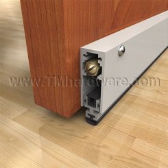 TMH Automatic Door Bottom, Surface Mounted with Neoprene Seal, Regular Duty, .75" Drop
