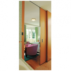 Hawa Junior 40/B Sliding Door Hardware, up to 88 Lbs., Mortised, Top Hung System