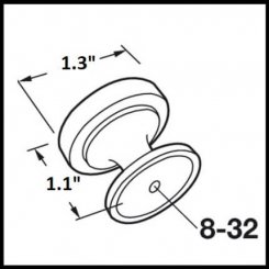 Amerock Rochdale Collection Knob