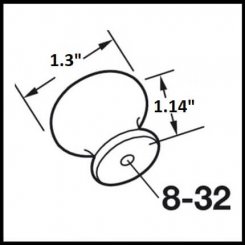 Essential'Z Collection Knob