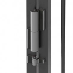 Locinox Gate Closer TIGER, Hydraulic, 180° Opening Angle, For Gates up to 165 lbs, Hinge Included