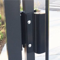 Locinox Gate Lock MAG, Electromagnetic Lock with Integrated Push / Pull Handles