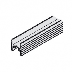 Hafele EKU Combino, Lower Guide Channel, Glue Mounting, 98" Length