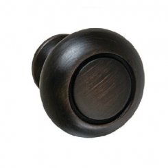 Amerock Allison Value Collection Knob, Zinc, 1.3" Diameter, 1.2" Height