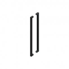 Deltana Contemporary Pull SSPBB3615, Back to Back Set, Stainless Steel, For 1-3/8" to 3" Doors