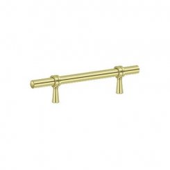 Deltana Cabinet Pull P310, Adjustable, Solid Brass