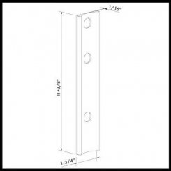 Locinox 3018MOD-SH Adapter Plate