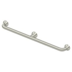 Deltana 88 Series Solid Brass Grab Bars, Concealed Screw With Center Post Oil-Rubbed Bronze (US10B) Finished