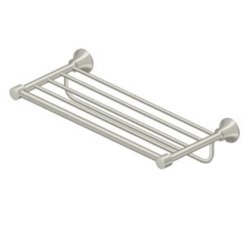 Deltana 88 Bath Series, Hotel Shelf, Satin Nickel (US15) Finished
