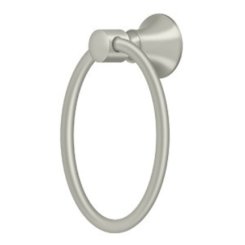 Deltana 88 Bath Series, Towel Ring Satin Nickel (US15) Finished