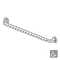 Deltana Stainless Steel Grab Bars, Concealed Screw Satin Stainless Steel (US32D) Finished