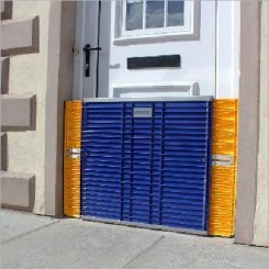 Dam Easy® Flood Barrier Door Dam, Ultimate Flood Gate with Inflatable Seal