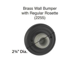 Emtek #2255 Regular Rosette Door Bumper