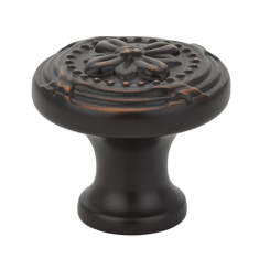 Emtek 86277 Ribbon & Reed Knob- French Antique