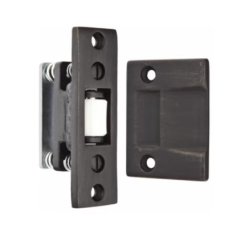 Emtek Door Roller Catch with Strike & Screws Medium Bronze (MB) Finished