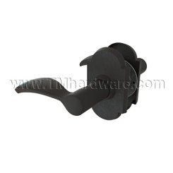 Emtek 5104D Keyed In Lever #1 Rosette Durango Lever, Entry FB