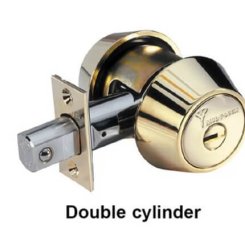 MUL-T-LOCK Hercular Deadbolt Double Cylinder, Grade 1