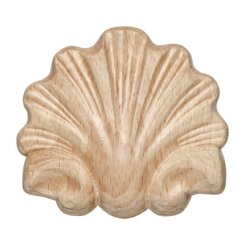 Hafele Wooden Onlay, 3-1/4" X 2-15/16" (W X H), Cherry finish