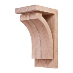 Hafele Wooden Corbel, Prairie Collection, 4 1/4" X 5" X 9", Cherry finish