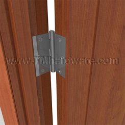 Ives 1010RP, Residential Steel Hinge, Plain Bearing, Full Mortised, Square Corner, 3.5" x 3.5" - PACK OF 3